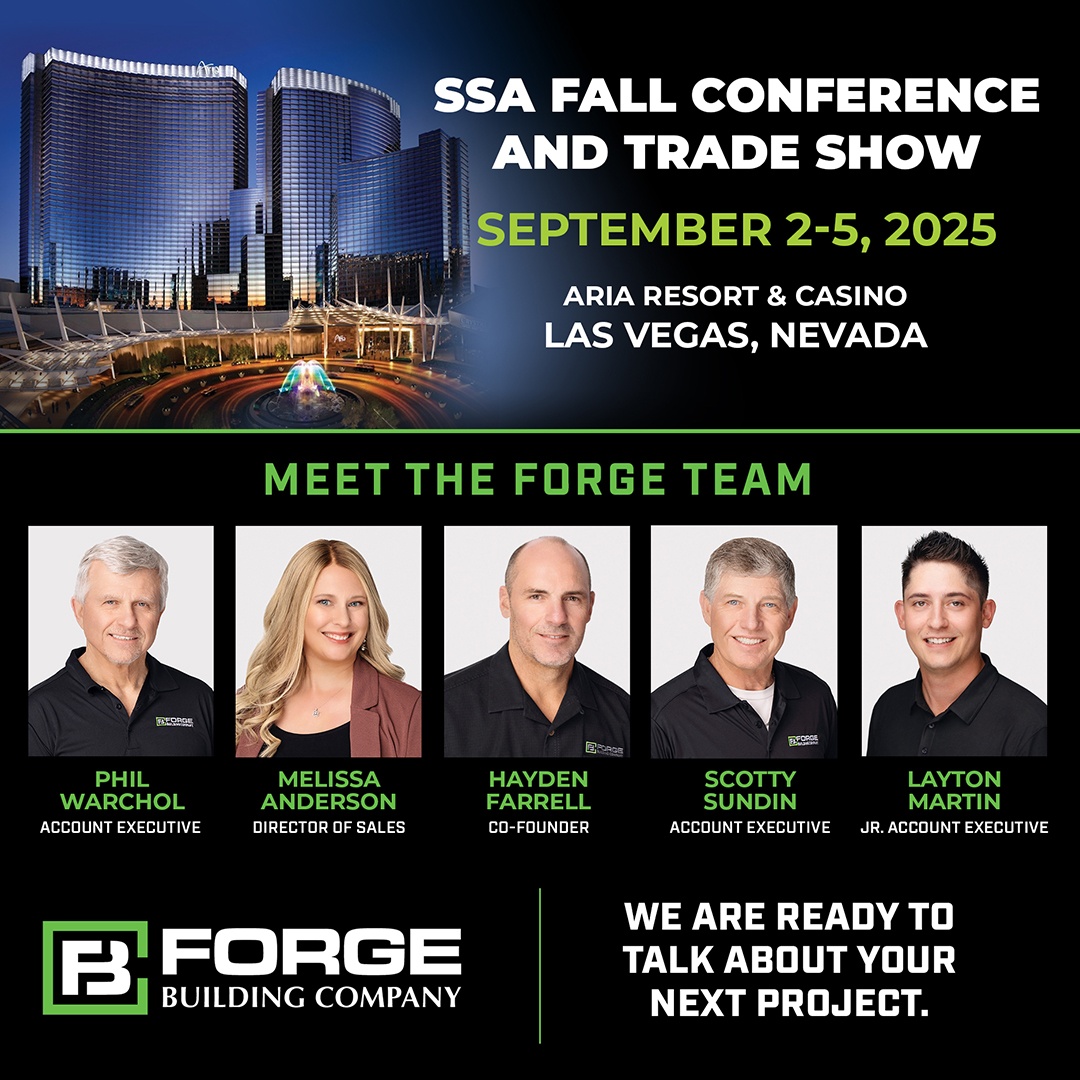 ForgeBuildingC1's tweet image. We are one week away from the SSA Fall Conference, and we are excited to meet with you to share more about value-engineered solutions for your next project. Send us a message if you'd like to meet, and if you schedule a Follow-up Discovery Call, we have a surprise gift for you!