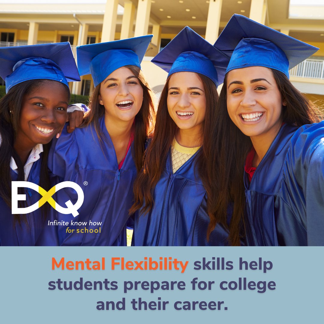 ExQ (@exqknowhow) on Twitter photo 🎓 Students with Mental Flexibility are more prepared for college and careers; they manage deadlines, solve conflicts, and adjust under stress. Train for success → exqknow.how/PrepareforColl…
#ExQInfiniteKnowHow
#ExecutiveFunction
#SuchetaKamath
<a href="/SuchetaKamath/">Sucheta Kamath</a> 🎓 Students with Mental Flexibility are more prepared for college and careers; they manage deadlines, solve conflicts, and adjust under stress. Train for success → exqknow.how/PrepareforColl…
#ExQInfiniteKnowHow
#ExecutiveFunction
#SuchetaKamath
<a href="/SuchetaKamath/">Sucheta Kamath</a>