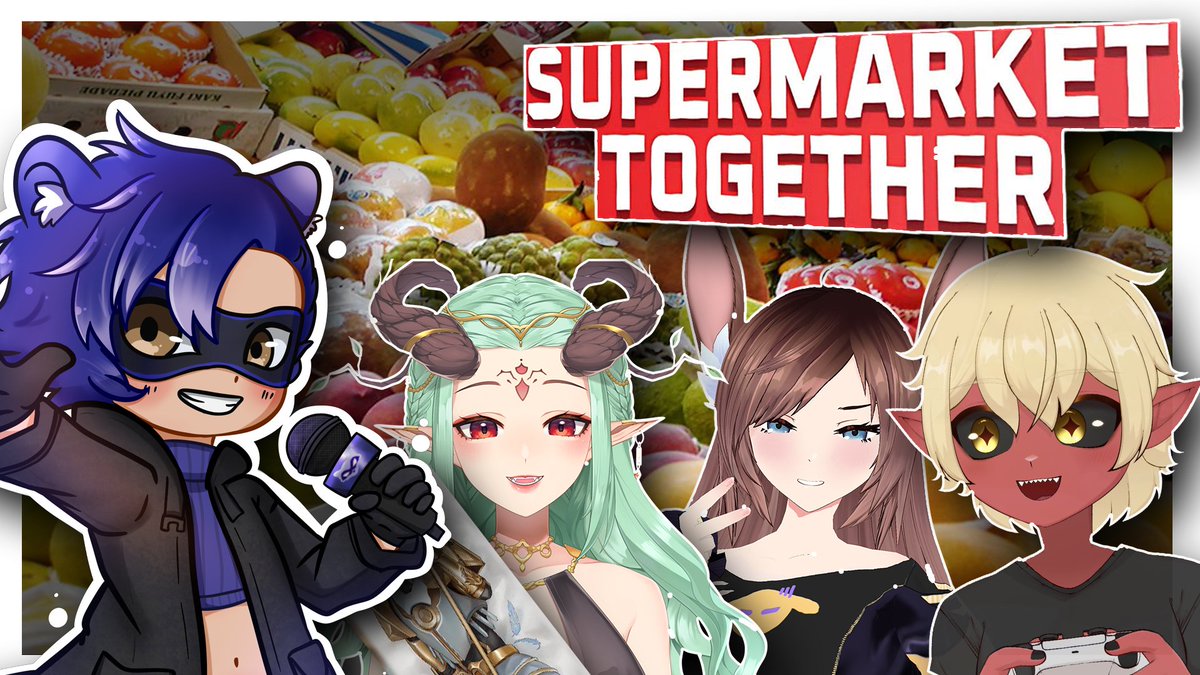 I quit my job IRL and now looking for a new job, i heard a certain supermarket is hiring, could this be my new job?!

Tomorrow at 6pm CET i will play supermarket together with friends!!