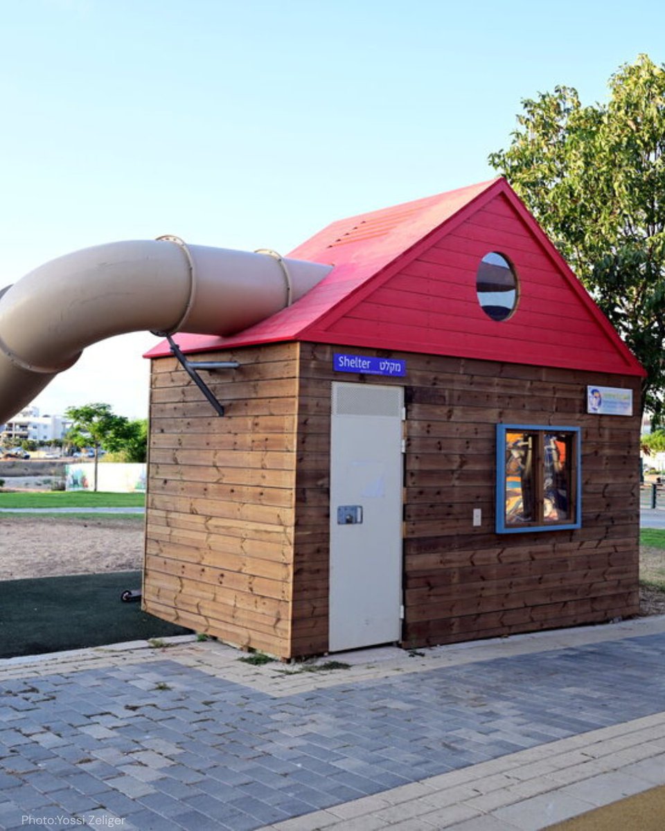 Would you believe this playground was built around a Fellowship bomb shelter?

For young families in Israel, every trip to the park carries a painful reality—parents must constantly plan where they could run if rockets begin to fall. At any moment, sirens could sound, sending