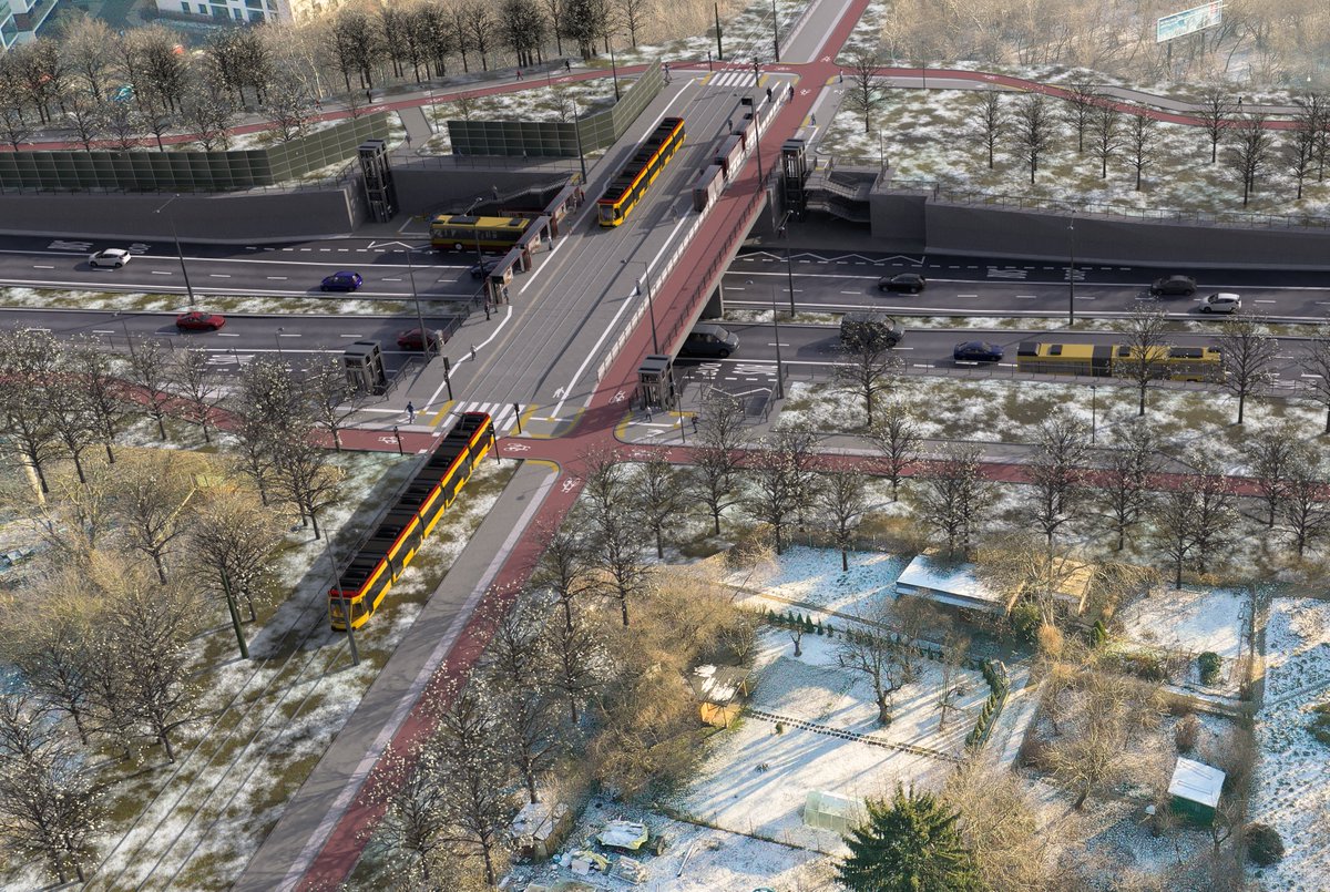 Ostatnie projekty dla tramwaju na Gocław: Podpisaliśmy umowę z firmą Databout, której zadaniem będzie opracowanie dokumentacji wykonawczej, korekta i aktualizacja posiadanej dokumentacji oraz pozyskanie zgód i pozwoleń niezbędnych do rozpoczęcia robót budowlanych przy nowej