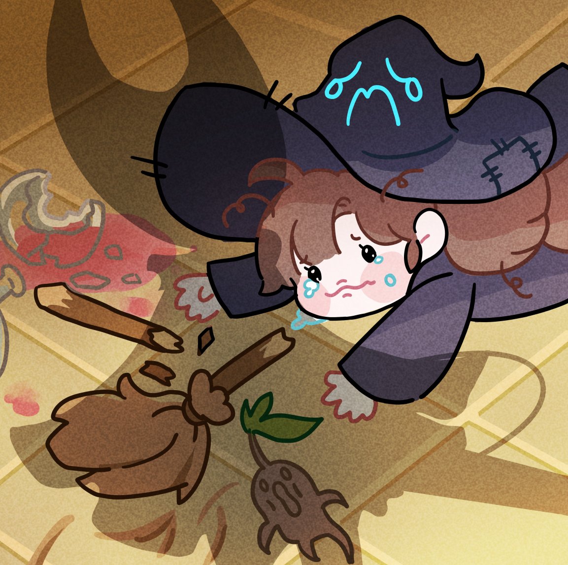 Knoebel (@knoebelbroet) on Twitter photo 'Little Witch in the Woods' 1.0 release delayed to September 15th because of 'Hollow Knight Silksong'. 'Little Witch in the Woods' 1.0 release delayed to September 15th because of 'Hollow Knight Silksong'.