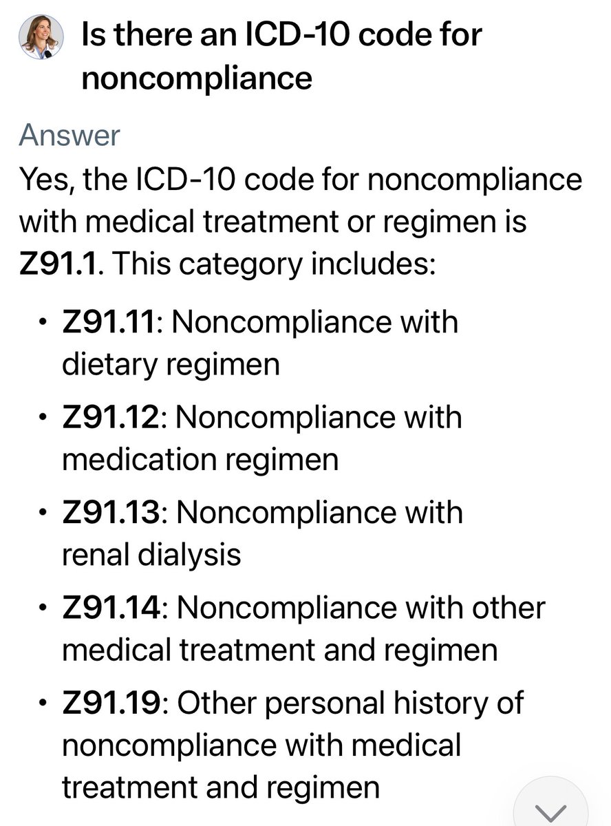 Did you know if you don’t follow your doctor’s recommendations, you can be labeled with a noncompliance code?