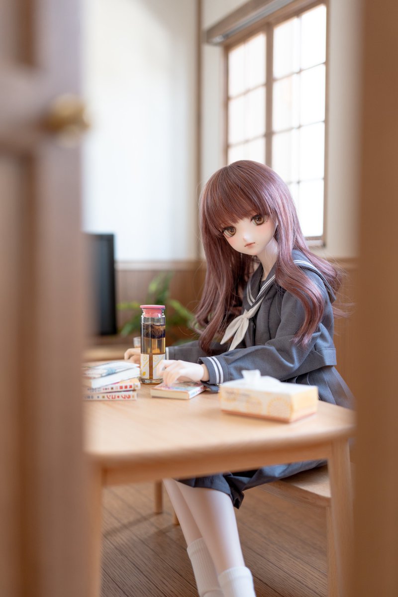 ドアを開けたらうちの子が生活してるのよすぎる………