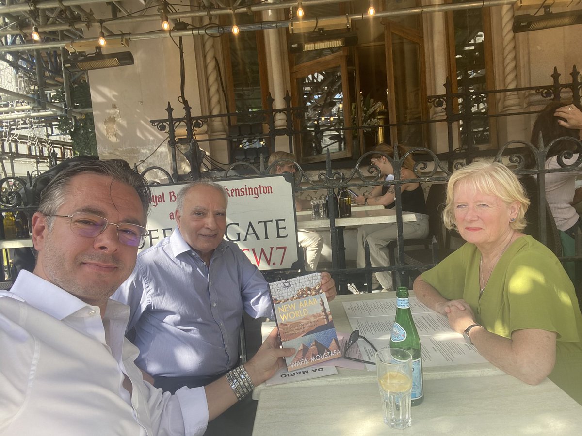 Good times with my dear friends Catherine Frisina and Wafik Moustafa!!