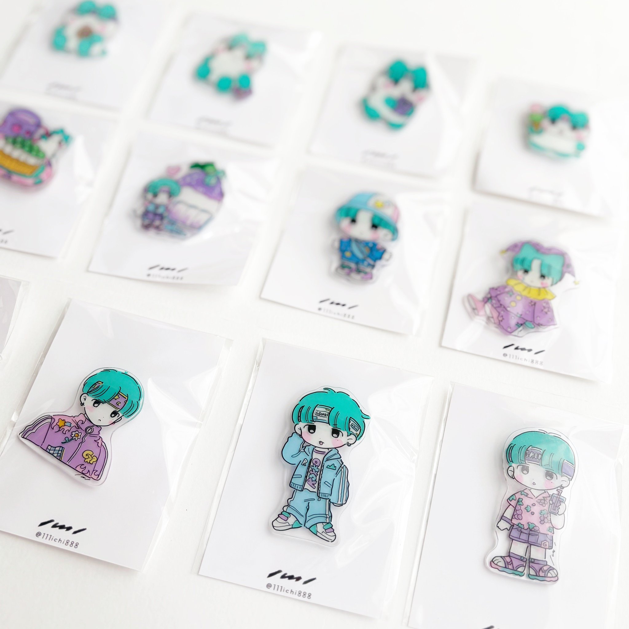 のいち✨①⑥各7本 ⑦⑧各3本 ④5本 ⑤2本 おまけ付き いち🌷オンラインショップ8/30土 on X: 