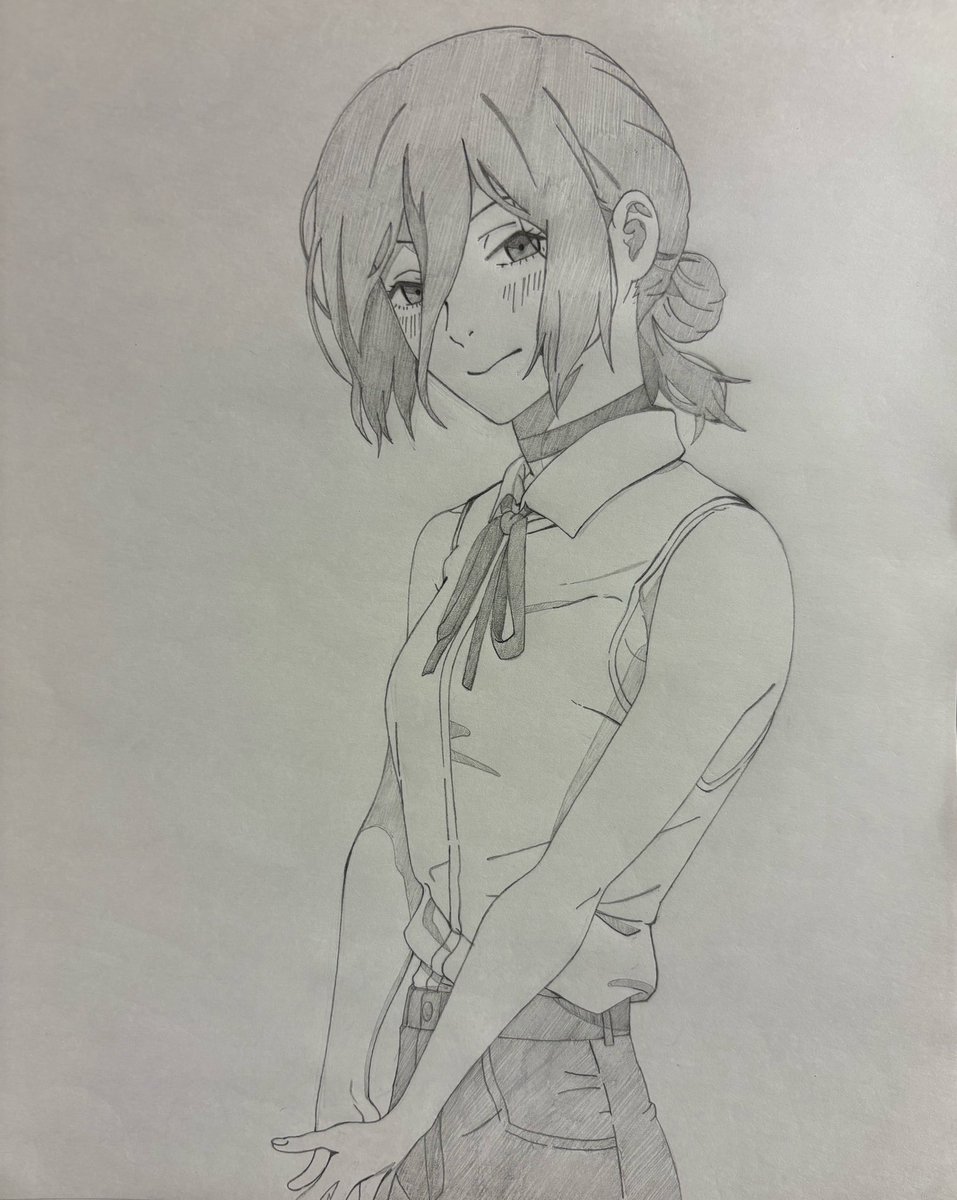 レゼ #チェンソーマン #チェンソーマンレゼ篇 #レゼ #シャーペン #模写