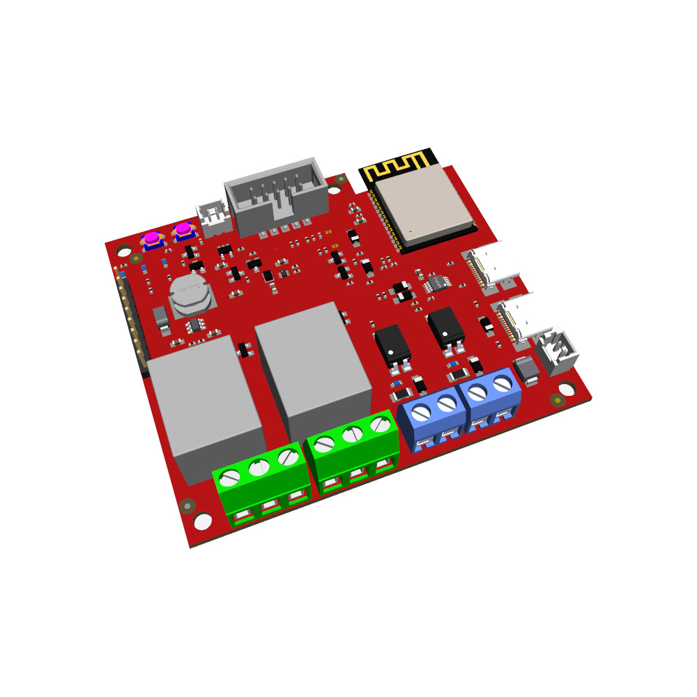 Olimex's tweet image. New Open Source Hardware 2.4Ghz/5Ghz WiFi6, Bluetooth 5LE, Zigbee, Thread Development board with ESP32-C5 8MB Flash, 4MB RAM development board with Relays, Optoisolated inputs, LiPo battery UPS is available for pre-order for only EUR 16.95/ea. olimex.wordpress.com/2025/08/26/mee… #esp32c5