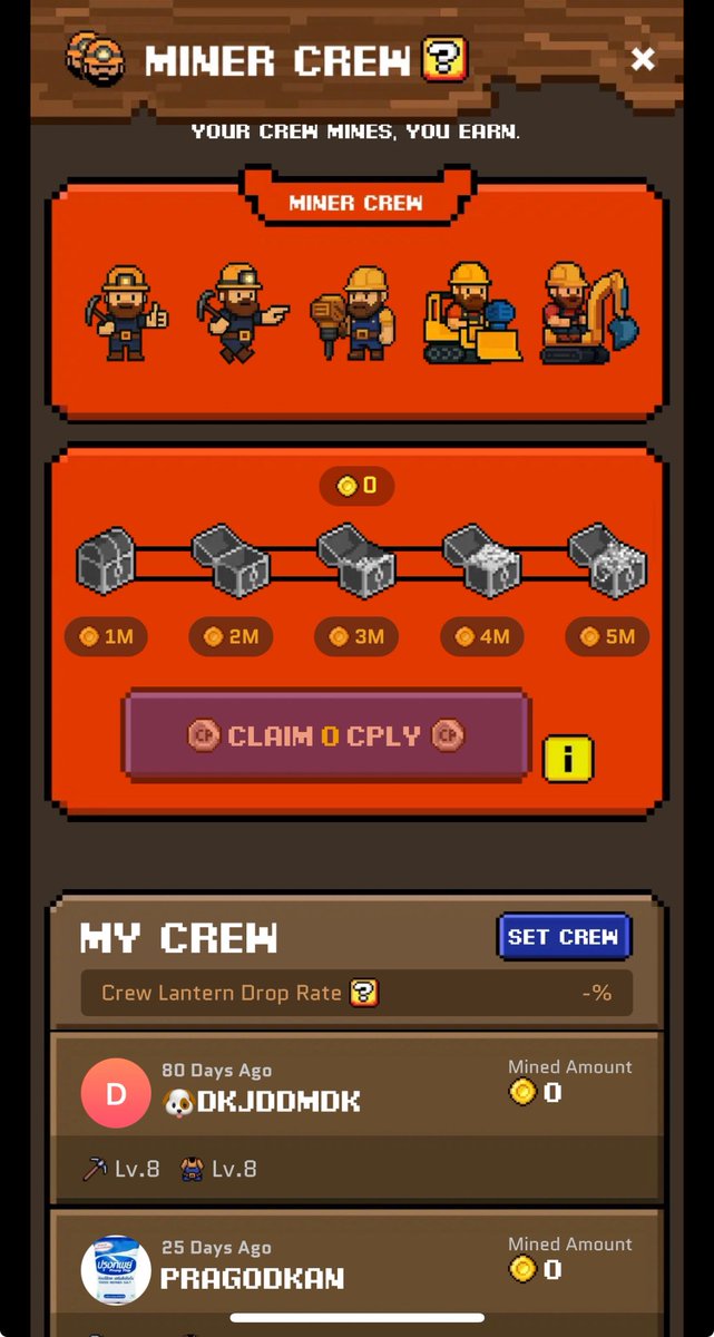 jongulus's tweet photo. @crossplay_xyz Yuuup 

#CROSSPLAY #MinerCrew #CrewChallenge #Giveaway https://t.co/FEcfxIwAgZ