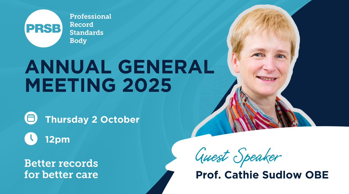Join us for our 2025 Annual General Meeting! Celebrate our achievements over the past year, hear about our current work and future priorities, and show your support for PRSB.

🗓 When: 2 October 2025 | 12:00 PM
💻 Where: Online via Teams

We’re delighted to welcome Professor