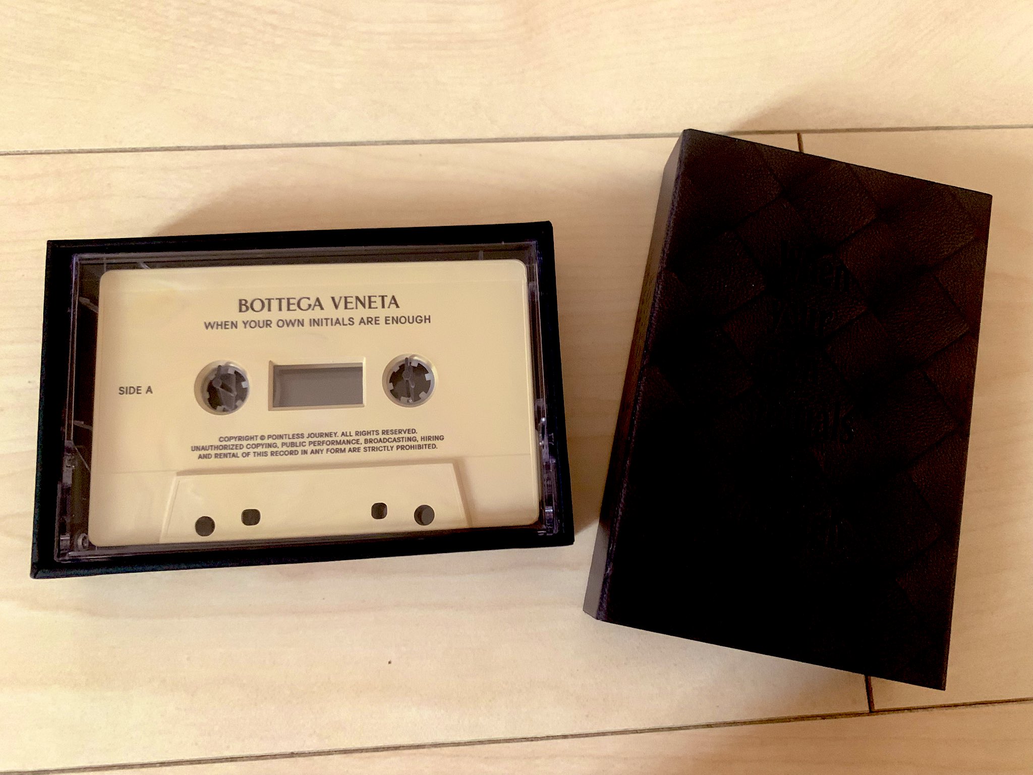 ボッテガ 常田大希 カセットテープ（クリアカラー）BOTTEGA VENETA ボッテガ 常田大希 カセットテープ（クリアカラー）BOTTEGA VENETA