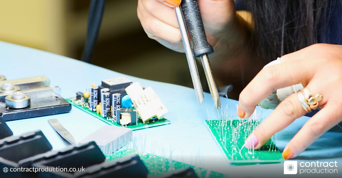 Product launch often delayed, not due to major technical faults, but because the design has not been fully optimised.

At Contract Production, we address these challenges at the earliest stage through Design for Manufacture (DFM) reviews.

📩 See how: contractproduction.co.uk/electronics-ma…