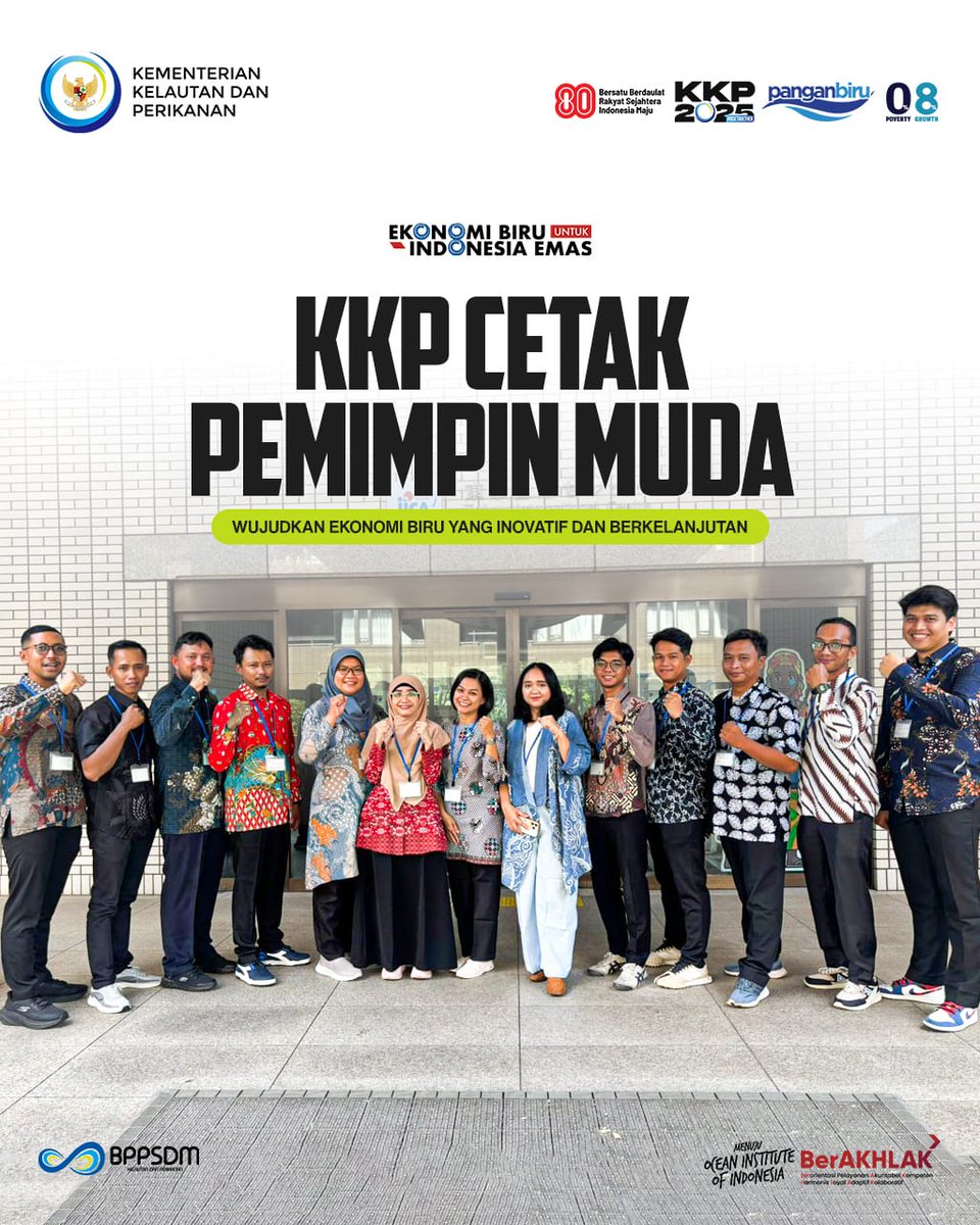 BPPSDM - KP POLTEK KP PANGANDARAN (@kp_pangandaran) on Twitter photo #SobatBahari, tantangan pembangunan di sektor kelautan dan perikanan menuntut lahirnya generasi pemimpin muda yang inovatif, visioner, dan mampu berkolaborasi lintas negara
#PanganBiru #2025KKPRiseTogether #SDMKP #SDMUnggul #PelatihanKP <a href="/kkpgoid/">KKP RI</a> <a href="/saktitrenggono/">Sakti Wahyu Trenggono</a> <a href="/in_radiarta/">INRadiarta</a> #SobatBahari, tantangan pembangunan di sektor kelautan dan perikanan menuntut lahirnya generasi pemimpin muda yang inovatif, visioner, dan mampu berkolaborasi lintas negara
#PanganBiru #2025KKPRiseTogether #SDMKP #SDMUnggul #PelatihanKP <a href="/kkpgoid/">KKP RI</a> <a href="/saktitrenggono/">Sakti Wahyu Trenggono</a> <a href="/in_radiarta/">INRadiarta</a>