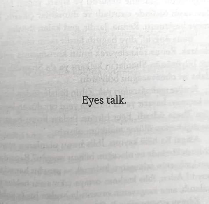 They never lie.