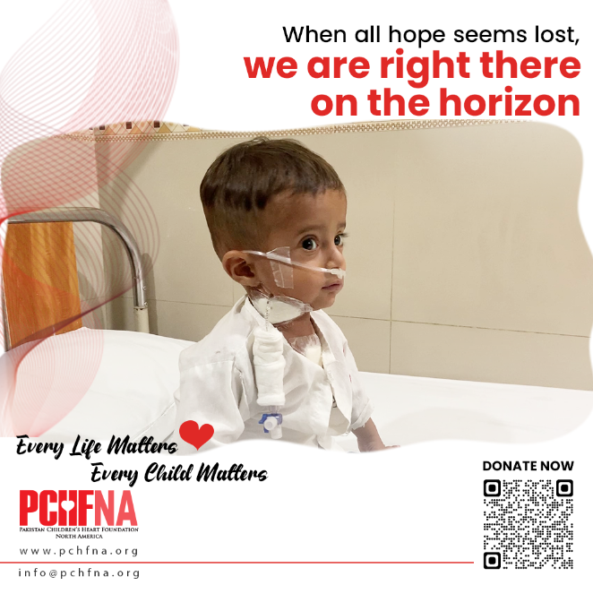 For deserving children born with #CHD in Pakistan, when all hope seems lost, we are right there on the horizon to help them get a second chance at living a normal life.
#PCHFNA #EveryLifeMattersEveryChildMatters #ConqueringCHD
#Donate: pchfna.kindful.com
<a href="/captainmisbahpk/">Misbah Ul Haq</a>