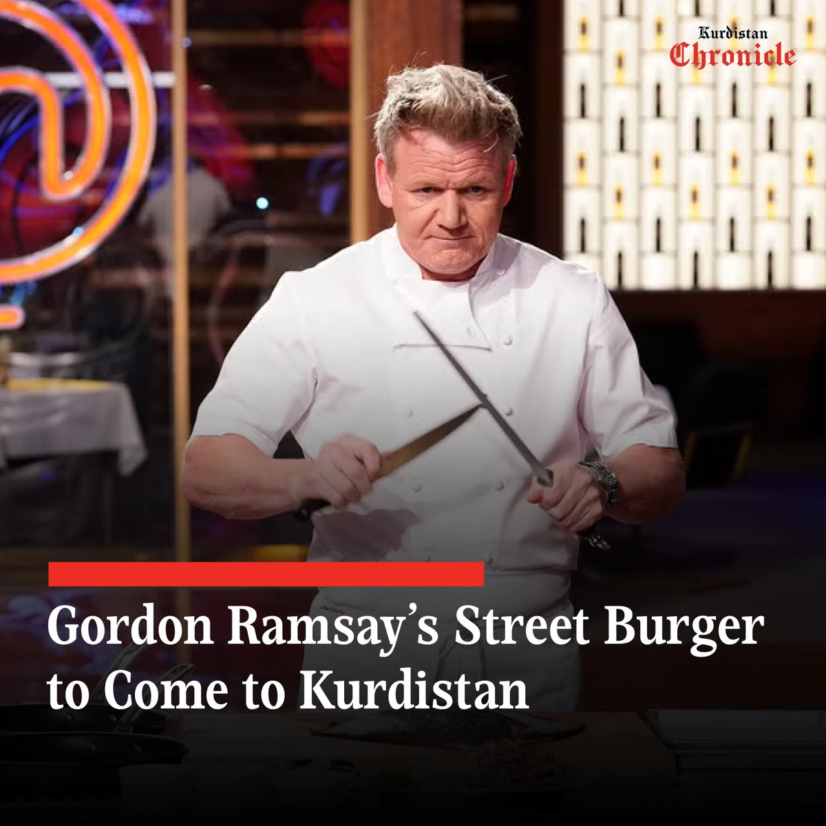 Kurdistan Chronicle (@krdchronicle) on Twitter photo On Monday, Gordon Ramsay Restaurants Global and <a href="/VisitKrd/">Visit Kurdistan</a> announced a new partnership that will bring the restaurant group’s iconic Gordon Ramsay Street Burger to Erbil, the capital of the Kurdistan Region, later this year.
Read more: kurdistanchronicle.com/babat/4125 On Monday, Gordon Ramsay Restaurants Global and <a href="/VisitKrd/">Visit Kurdistan</a> announced a new partnership that will bring the restaurant group’s iconic Gordon Ramsay Street Burger to Erbil, the capital of the Kurdistan Region, later this year.
Read more: kurdistanchronicle.com/babat/4125