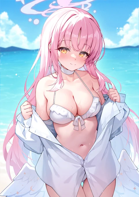 #ブルアカ 水着ミカ!!