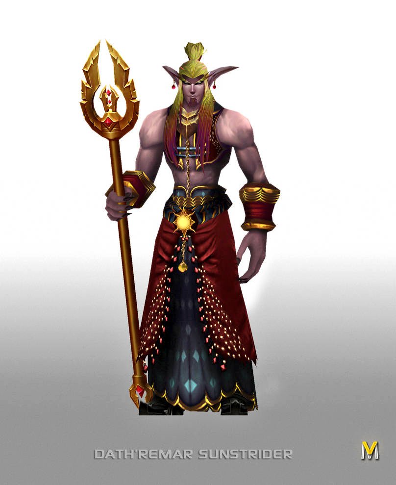 Fun fact! Kael'thas has double eyebrows because Sunstrider's are just ...