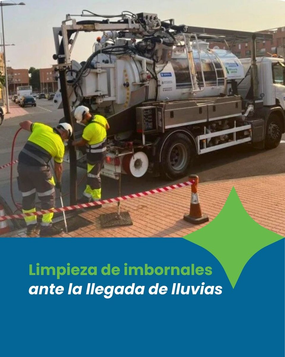 Desde Lhicarsa colaboramos con el <a href="/AytoCartagenaES/">Ayuntamiento de Cartagena</a> e <a href="/Hidrogea/">Hidrogea</a> en un plan intensivo para revisar y limpiar los puntos más sensibles del municipio.
El objetivo: prevenir acumulaciones de agua y minimizar riesgos en episodios de lluvias fuertes.
🙌 La colaboración ciudadana es