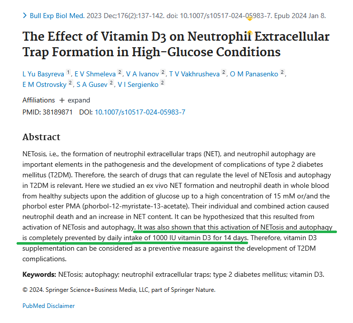 Woodynist's tweet image. @hcsp_fr @acadmed @ansm @ChauvinFrm @DBenamouzig @Ch_Courage @PascalMaurel
@renaudegas @nicolasrevel @DrLuisPizarro @WHO @philippefroguel @doctroptard 

#NETs #netosis #covid_19 
#diabetes #vitaminD