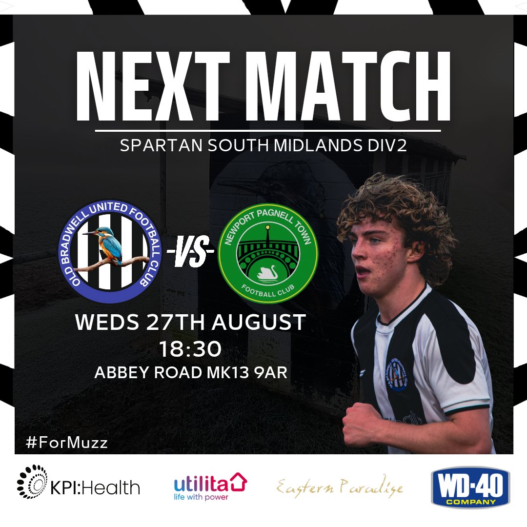 OldBradwellUtd's tweet photo. We have our first local derby of the season tomorrow night as we host @nptfc Devs

🕒 18:30 KO
🏟️ Abbey road MK13 9AR
🍻 Bar open from 18:00
🏆 SSMFL DIV 2

#OBUFC #ForMuzz #Kingfishers https://t.co/gxhLObEdjh