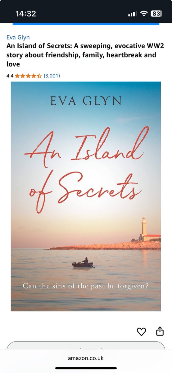 Eva Glyn/Jane Cable (@janecable) on Twitter photo A big milestone for me this #TuesNews as An Island of Secret, my dual timeline romance set in #Croatia, becomes my first book to hit 3k #BookReviews on Amazon:
mybook.to/AnIslandOfSecr…
#SummerReading #RomanceReads <a href="/RNAtweets/">Romantic Novelists' Association</a> A big milestone for me this #TuesNews as An Island of Secret, my dual timeline romance set in #Croatia, becomes my first book to hit 3k #BookReviews on Amazon:
mybook.to/AnIslandOfSecr…
#SummerReading #RomanceReads <a href="/RNAtweets/">Romantic Novelists' Association</a>