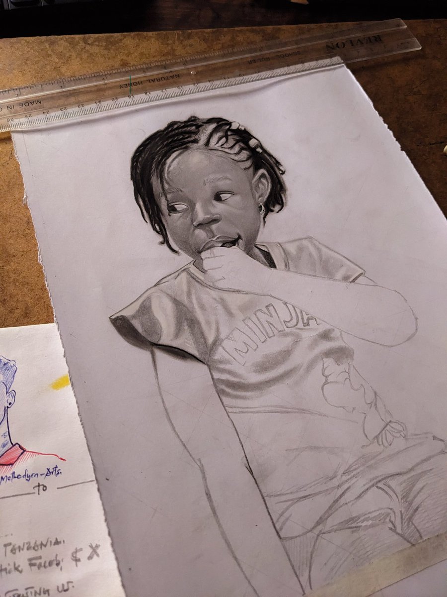 Commission done ✅ 

A4 paper size...✨✏️