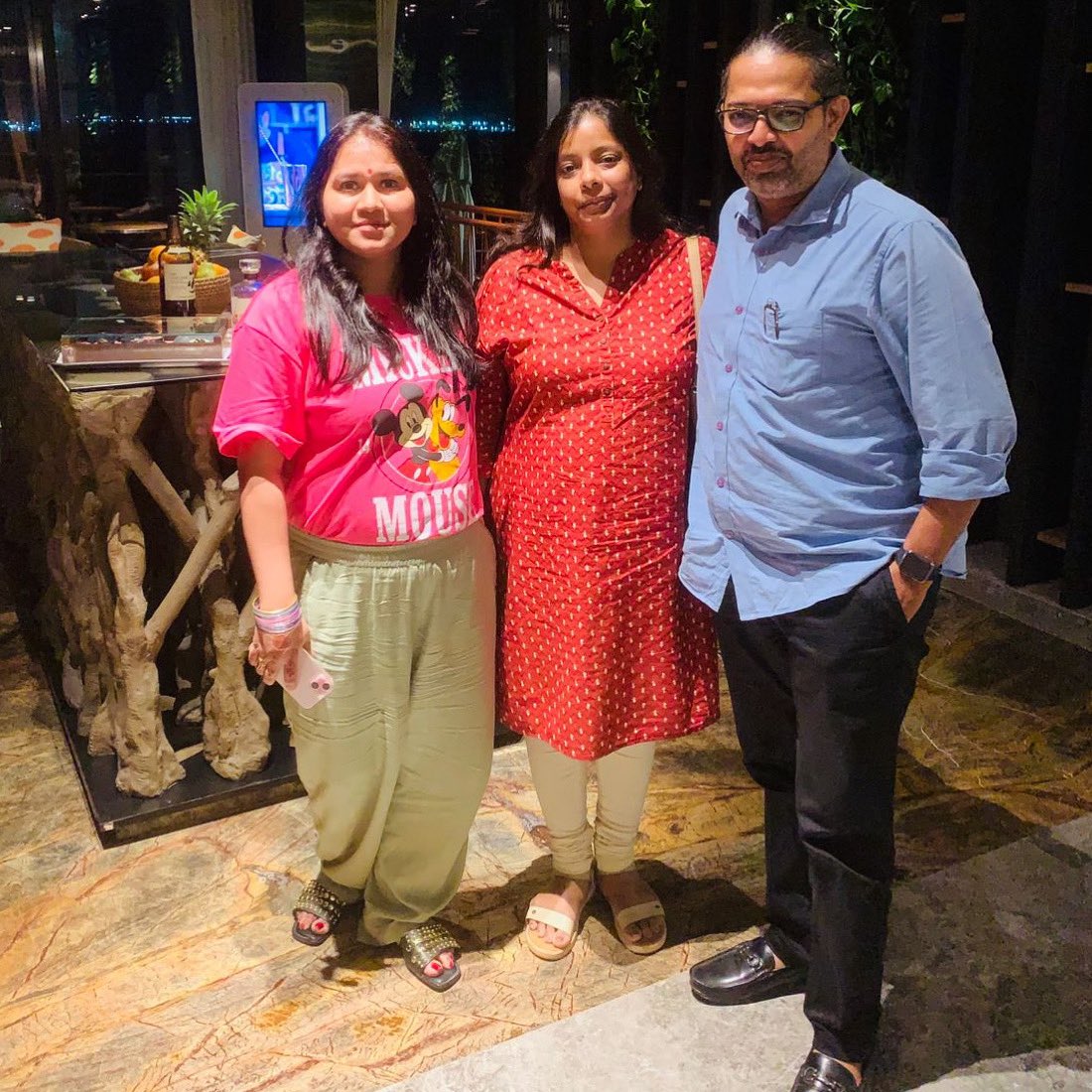 Met Shri <a href="/PrinceArihan/">Savio Rodrigues 🇮🇳</a> and his wife here in Goa!