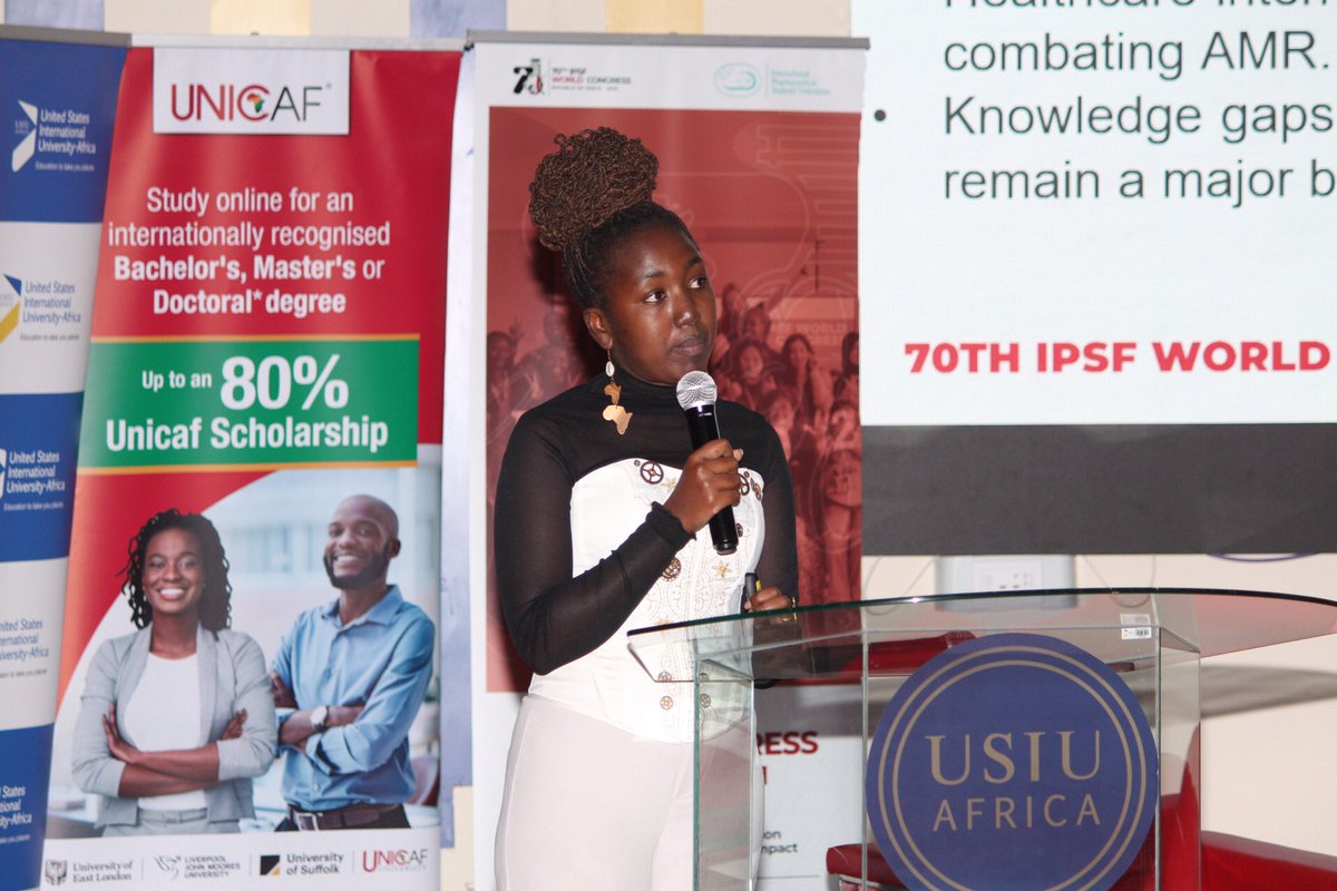 RBA Initiative at the IPSF World Congress 2025, Nairobi🎉

We are proud to have presented our abstract on:
“Assessing the Effectiveness of Antimicrobial Stewardship Program (Bridging Program): Knowledge and Attitudes of Healthcare Interns in Tanzania.

#AMR remains a pressing