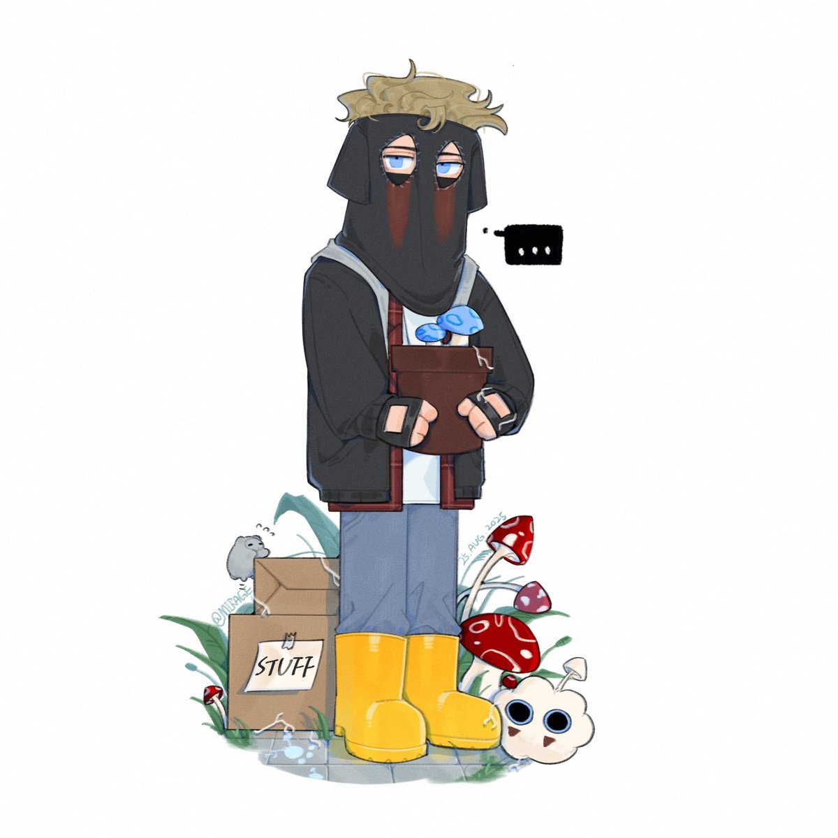 _MIRAGEXD's tweet image. 🍄

This is what he'll look like if you find him in his Mushroom greenhouse:]

#König #Konig