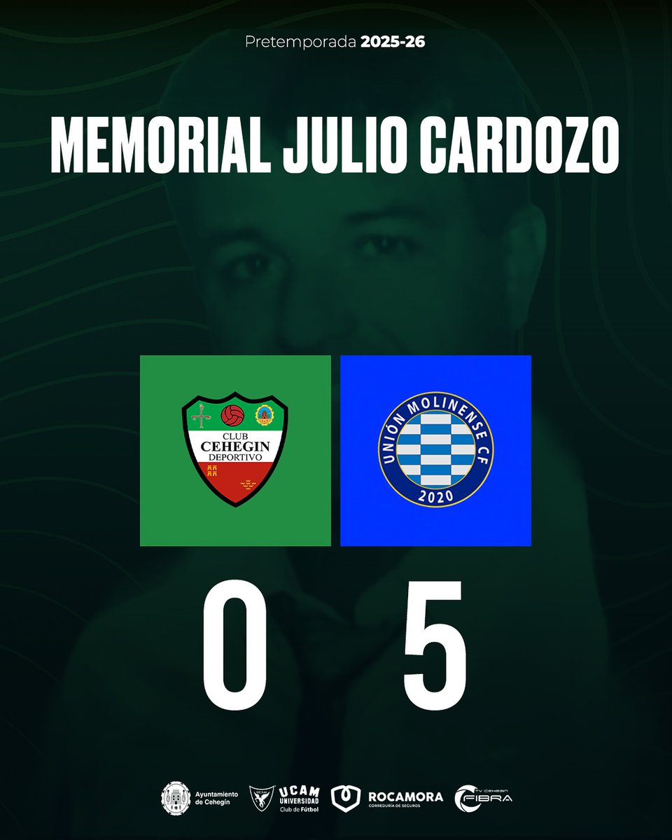 Club Cehegín Deportivo 0⃣➖5⃣ Unión Molinense C.F.