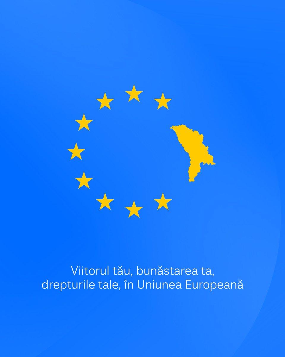 Does the future feel far away? It’s closer than you think.
The EU means a future with equal opportunities: where work is valued, education is accessible, rights are respected, and dreams come true. Europe is the home where Moldova can live its future in peace and freedom.