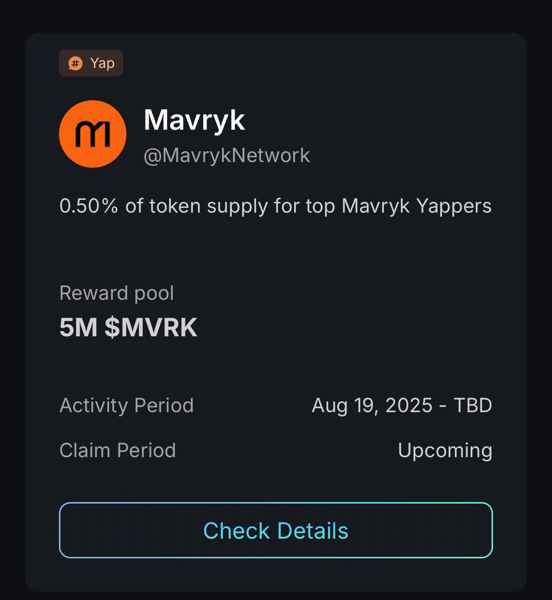 Ķrysțáł (@igrindnonstop) on Twitter photo .. <a href="/MavrykNetwork/">Mavryk Network | Tokenizing $10B in RWAs</a> is a Layer 1 blockchain built to merge real-world assets (RWAs) with DeFi into one unified economy.
>> The problem is simple trillions in assets remain locked in illiquid formats. Tokenization has been promised, but efforts so far are fragmented.
Mavryk .. <a href="/MavrykNetwork/">Mavryk Network | Tokenizing $10B in RWAs</a> is a Layer 1 blockchain built to merge real-world assets (RWAs) with DeFi into one unified economy.
>> The problem is simple trillions in assets remain locked in illiquid formats. Tokenization has been promised, but efforts so far are fragmented.
Mavryk