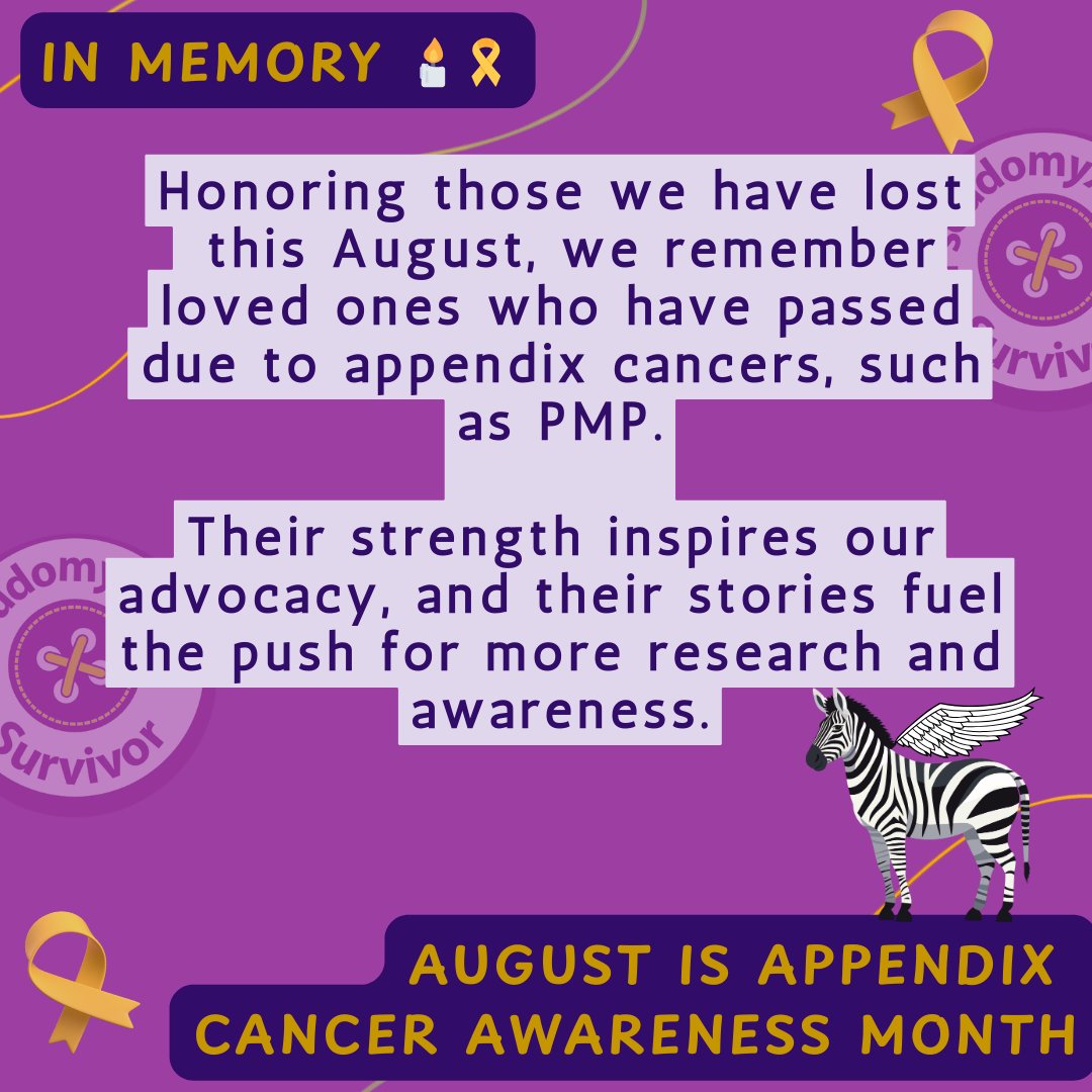 PMPSurvivor's tweet image. This #appendixcancerawarenessmonth, we pause to honour those we have lost to #appendixcancers #PMP. Their voices continue to echo in our hearts &amp;amp; actions. #Inmemory, we recommit to raise awareness, fund research, &amp;amp; support those living with cancer. 

#LifeAndLoss #PMPRemembrance