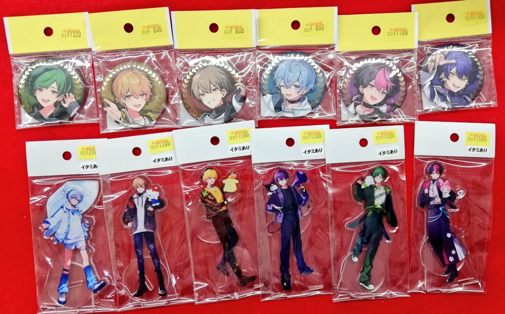 入荷情報】シクフォニ 🌟100万人記念グッズ🌟 ◇アクリルブロック ◇金