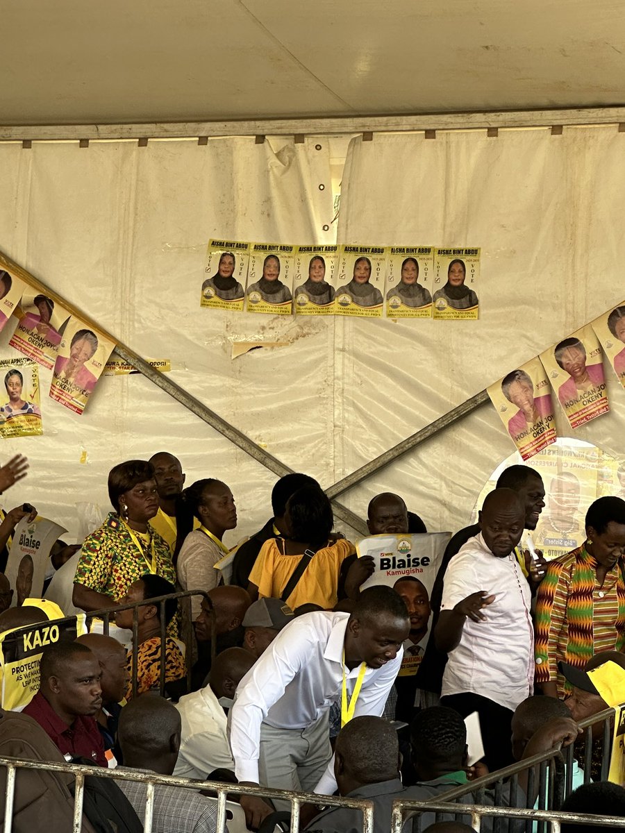 Our NRM Vice Chairman Western Region, <a href="/BlaiseK_Ug/">Blaise Kamugisha</a> engaging the delegates. <a href="/NRMOnline/">NRM Party</a> <a href="/NrmYouthleague/">NRM Youth League</a> #NRMDelegatesConference thank you <a href="/Kayera256/">Kayera Janipher</a> for the support.