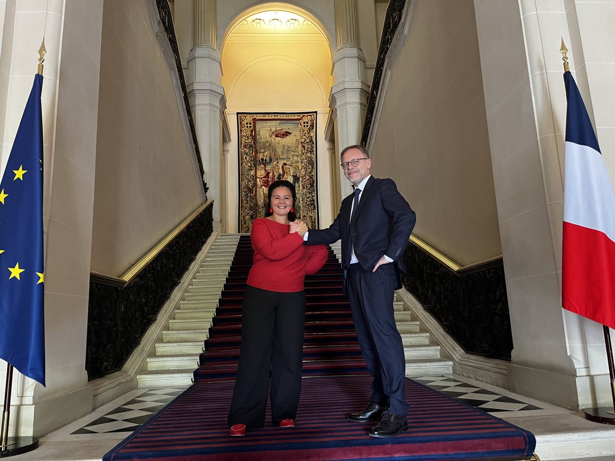 Sheraz Gasri ๐ซ๐ท๐ฌ๐ช (@sherzag) on Twitter photo As I am soon ending my tenure as French ambassador in Georgia, I had great handover meeting & โฆ<a href="/francediplo/">France Diplomatie ๐ซ๐ท๐ช๐บ</a>โฉ teams & my successor Olivier Courteaud who will arrive soon in Tbilissi. To be continued โฆ As I am soon ending my tenure as French ambassador in Georgia, I had great handover meeting & โฆ<a href="/francediplo/">France Diplomatie ๐ซ๐ท๐ช๐บ</a>โฉ teams & my successor Olivier Courteaud who will arrive soon in Tbilissi. To be continued โฆ