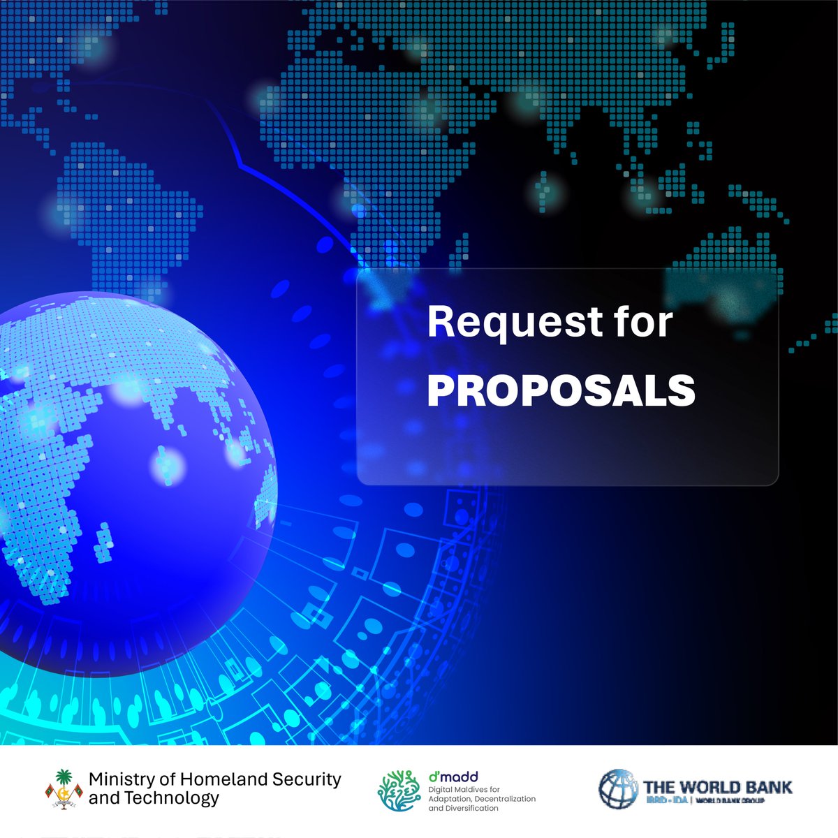 Procurement Update!

Request for Proposal - Time Extension

dmadd.gov.mv/en/announcemen…