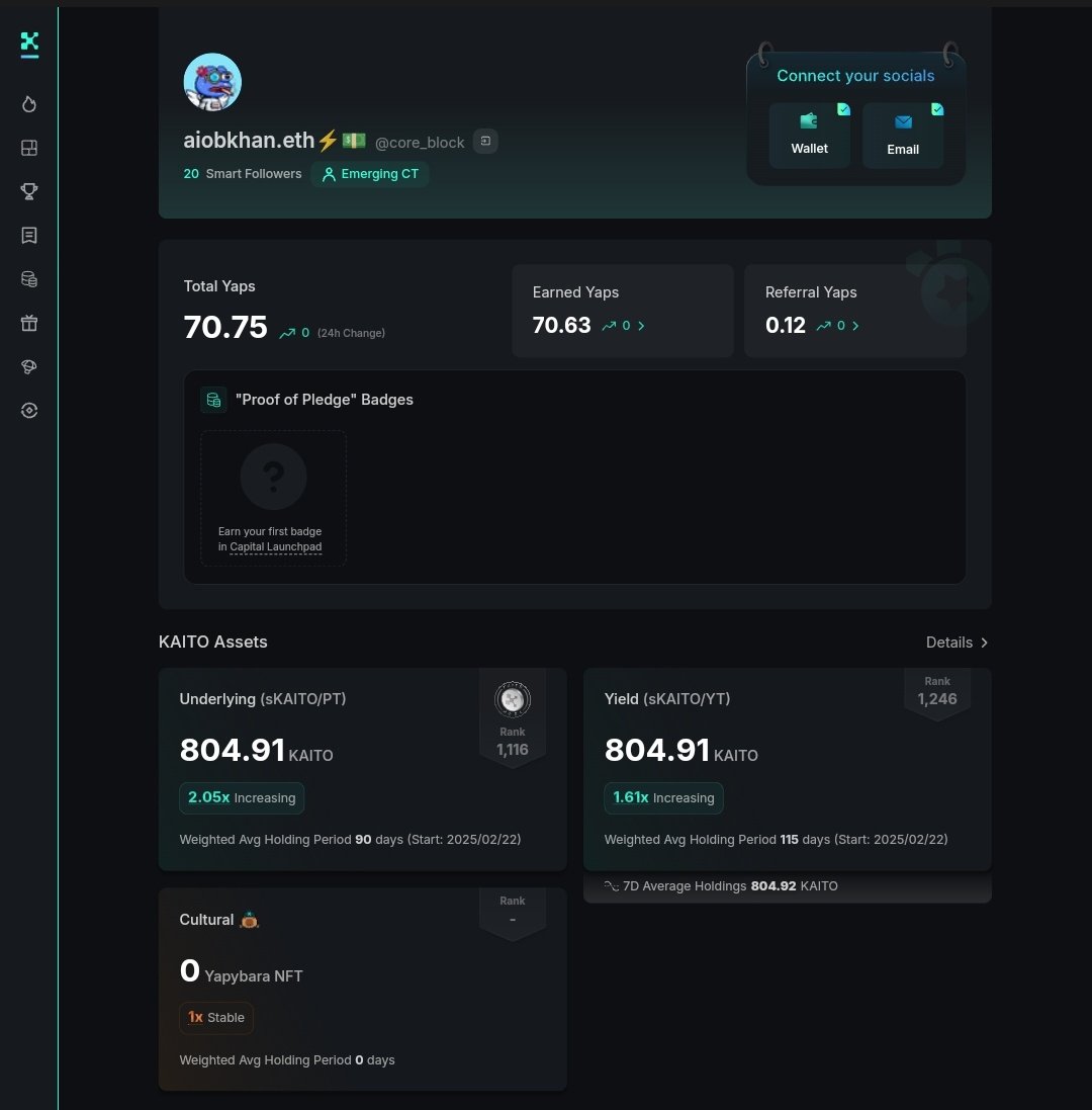 aiob⚡💵 (@core_block) on Twitter photo Every day <a href="/KaitoAI/">Kaito AI 🌊</a> is making the user experience better and smoother.
I’m always excited about Kaito’s shipments.
Just a few days ago, everyone on CT was very active,
I really miss the old algo.
gKaito 💚🌊 Every day <a href="/KaitoAI/">Kaito AI 🌊</a> is making the user experience better and smoother.
I’m always excited about Kaito’s shipments.
Just a few days ago, everyone on CT was very active,
I really miss the old algo.
gKaito 💚🌊