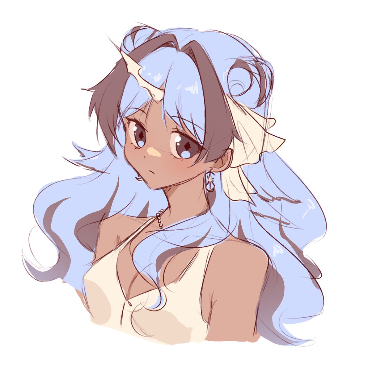 Laine sketch because it’s literally been ages since I last draw her 😭
#sketch #oc