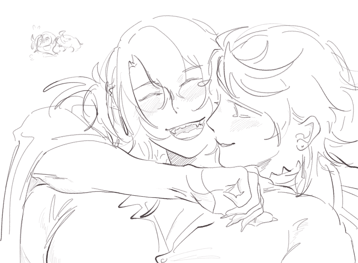 wait nvm i like the line version more 😭 if u see this twice no u didn't
#shuluca