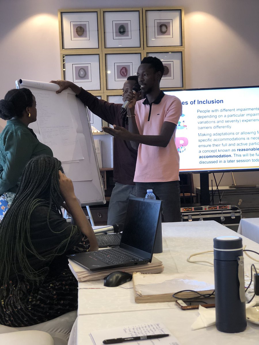 Thrilled to be part of the Disability Inclusion Training at Four Points by Sheraton, Kampala. Organized by <a href="/wituganda/">Women in Technology Uganda #WomenInSTEM</a> and led by Light of the World, it is an eye opener on fostering inclusive spaces and programs.
#DisabilityInclusion