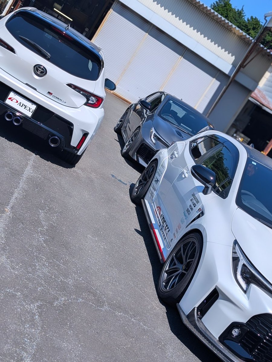 GR COROLLA 2025+ 6MT(後期)キャタライザーの排ガス試験完了(149-T019）これでフルエキゾーストに、、、
#apexi #apexijapan #grカローラ