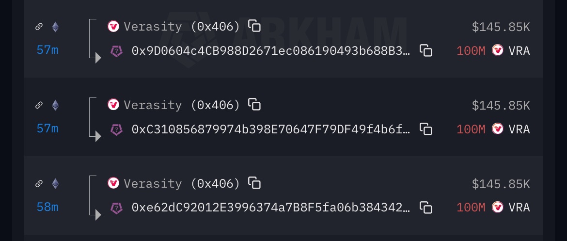 Here we go again.

🔥 $VRA 

#verasity #vra #burn