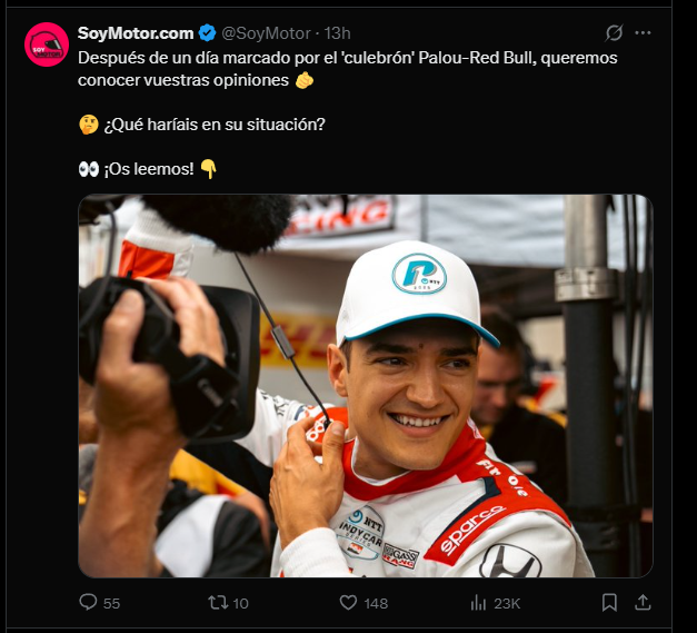 Un "culebrón" que habeis sido los primeros en empujar y los que mas tweets han puesto sobre ello 👍