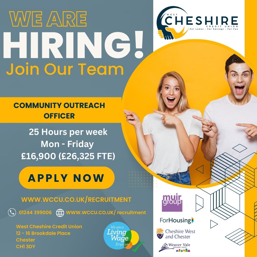West CHESHIRE CREDIT UNION (@wccu2) on Twitter photo Join Our Team and Make a Difference. More details wccu.co.uk/recruitment
<a href="/ShitChester/">12 years of Shitchester</a> <a href="/Go_CheshireWest/">Cheshire West</a> Join Our Team and Make a Difference. More details wccu.co.uk/recruitment
<a href="/ShitChester/">12 years of Shitchester</a> <a href="/Go_CheshireWest/">Cheshire West</a>