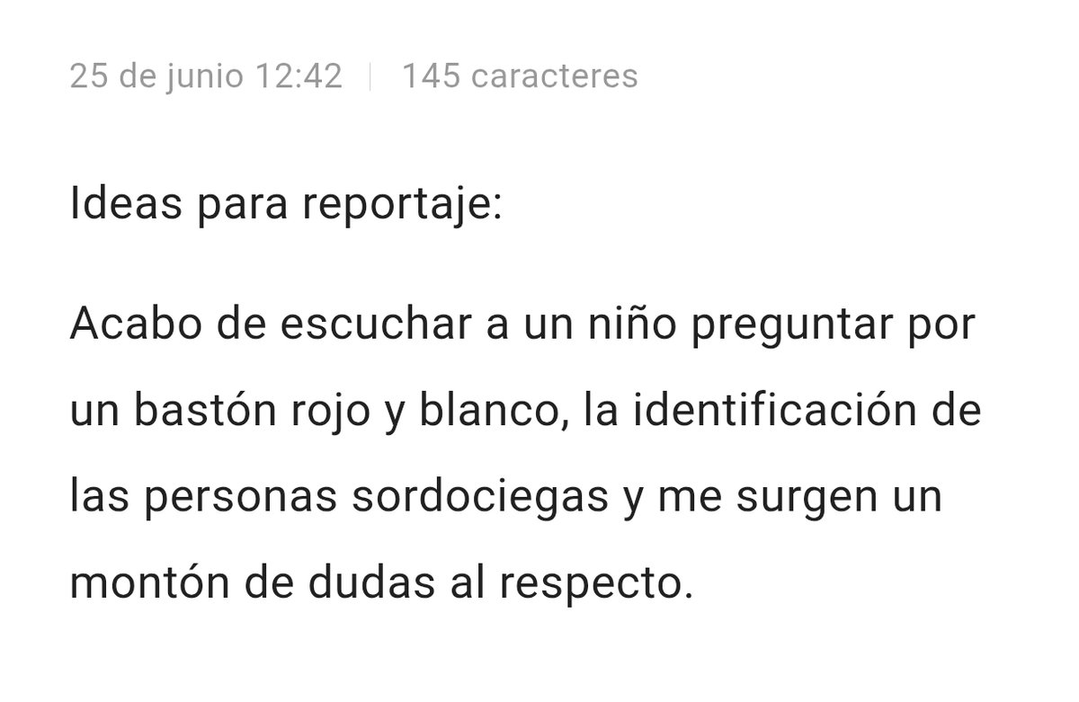 carmen99rh's tweet photo. Esperando al metro escuché a un niño preguntar a su madre por los colores de un bastón que llevaba una persona en una campaña lanzada por @metro_madrid. Saqué mi blog de notas y mientras mil preguntas se agolpaban en mi cabeza supe que sería el tema de mi próximo reportaje. https://t.co/dHXEIn3vNn