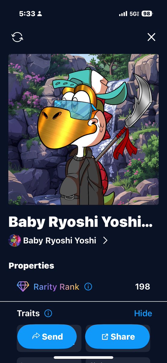 PathsCross (@pathscrosst) on Twitter photo I’m way late on this posting but I would just like to give a huge shoutout to <a href="/RyoshiBaby/">BabyRyoshi</a> and the Yoshi Kingdom for this beautiful NFT.
This was gifted to me but what has been particularly special is that I’ve had the opportunity to learn and ask questions for the vision of I’m way late on this posting but I would just like to give a huge shoutout to <a href="/RyoshiBaby/">BabyRyoshi</a> and the Yoshi Kingdom for this beautiful NFT.
This was gifted to me but what has been particularly special is that I’ve had the opportunity to learn and ask questions for the vision of