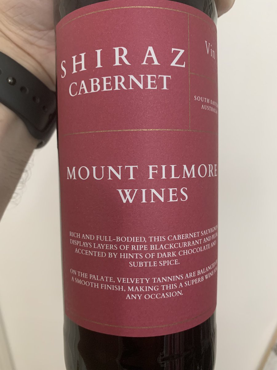 Picked this very cheap offer from Aldi but not even worth the £3.99. Very thin with a hint of berries which are overshadowed by a really ‘off’ taste. Stick with the excellent Specially selected Argentinian Malbec
