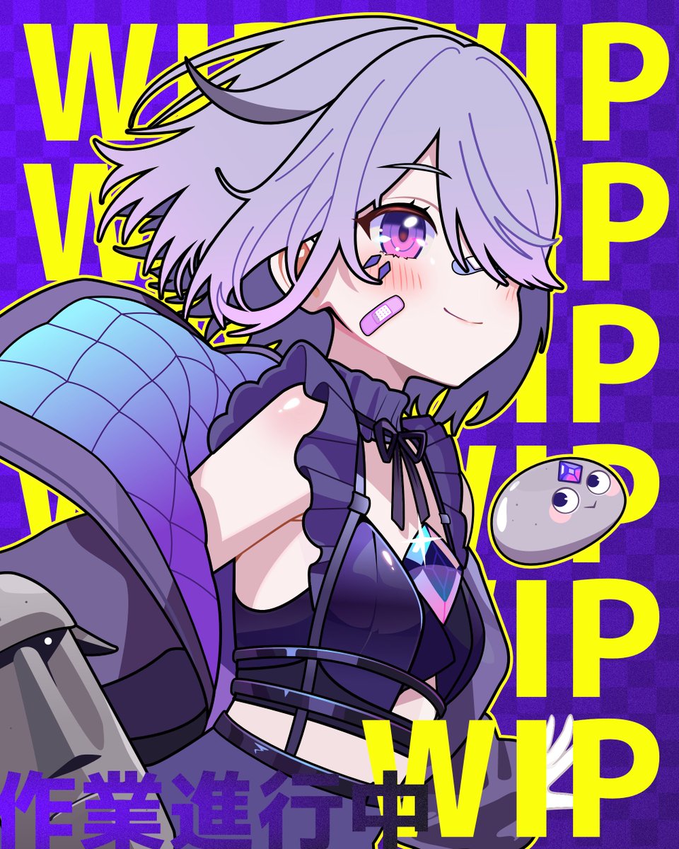 Work in progress 💜🗿
 #bijouwled